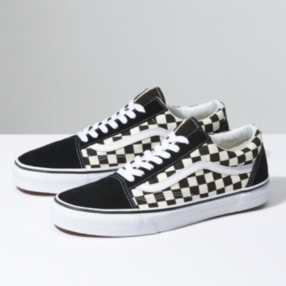 Checkered vans